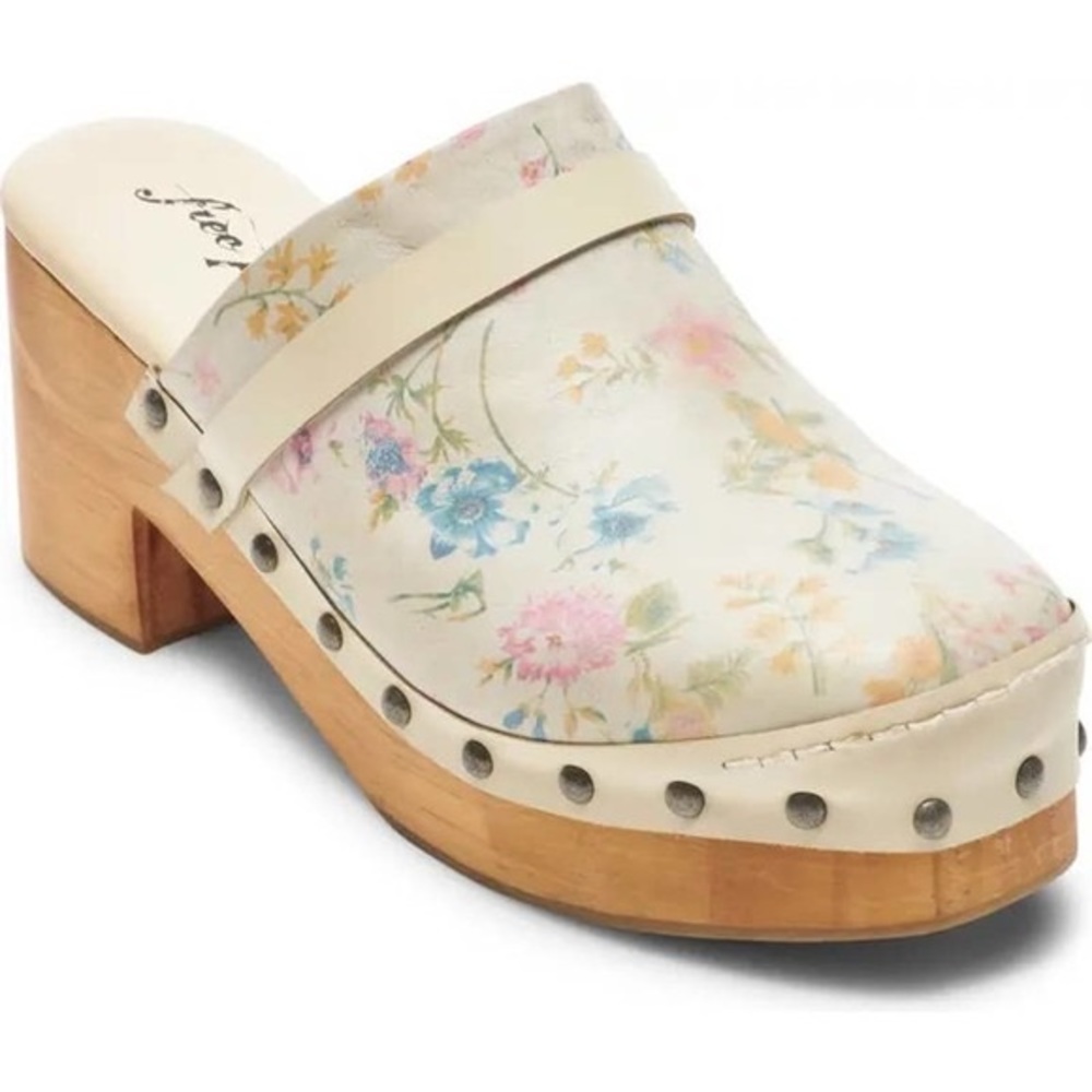 Free People Floral Calabasas Clog